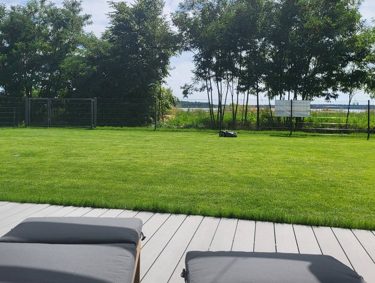 Ferienhaus 'Schlossterrassen 8a' mit Seeblick, privater Terrasse und Wlan in Pouch, Muldestausee