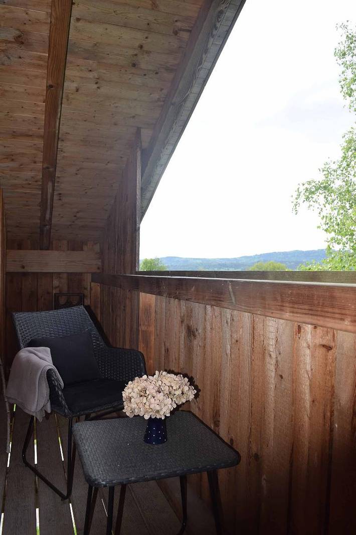 Hütte für 2 Personen, mit Garten und Sauna sowie Balkon im Bayerischer Wald - 3