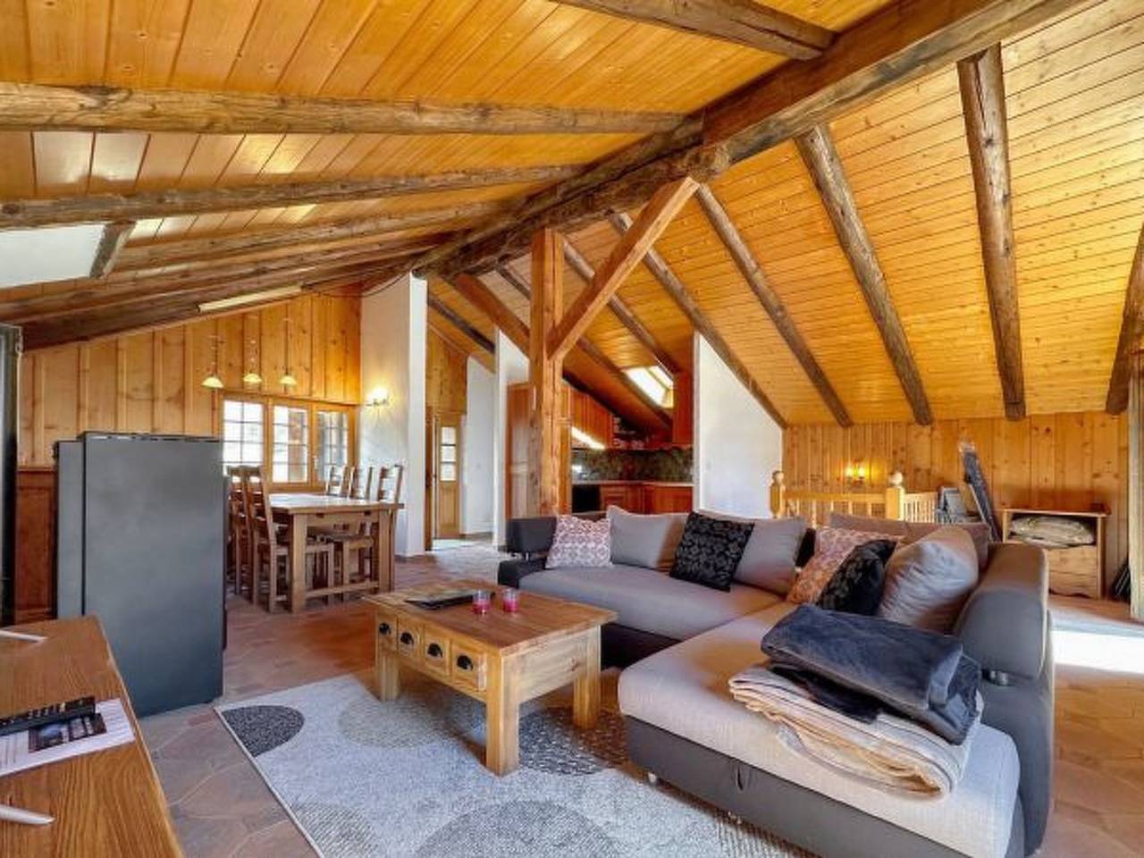 Ferienhaus für 8 Personen mit Terrasse in Orsières, Walliser Alpen
