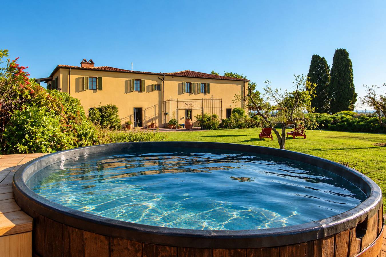 Villa Monte, Bolgheri - Casa Monte + Casetta in Bolgheri, Castagneto Carducci