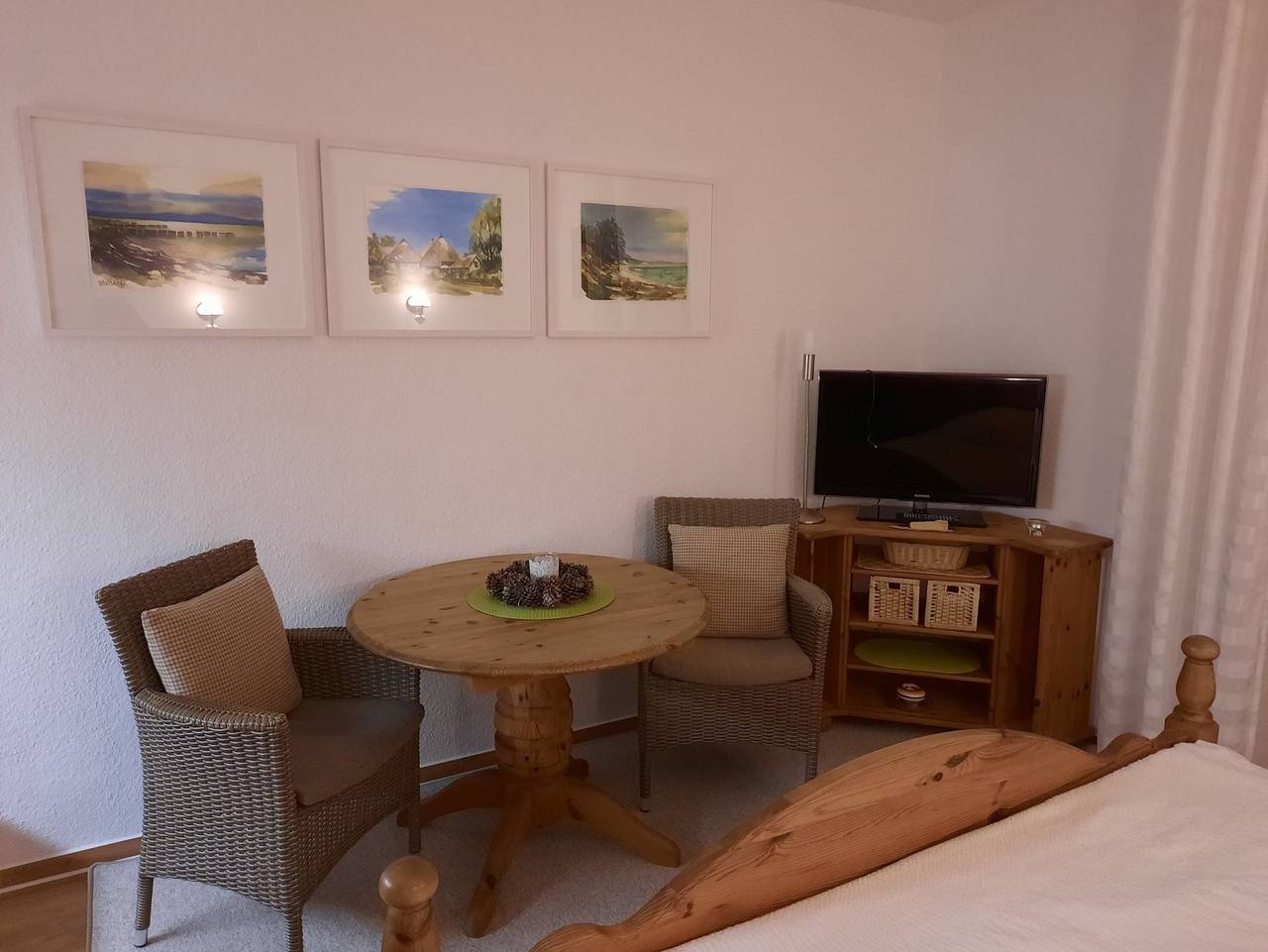 Ganze Ferienwohnung, Einraum-Appartement - Einraum-Appartement Nr. 7 mit Terrasse in Niehagen, Ahrenshoop