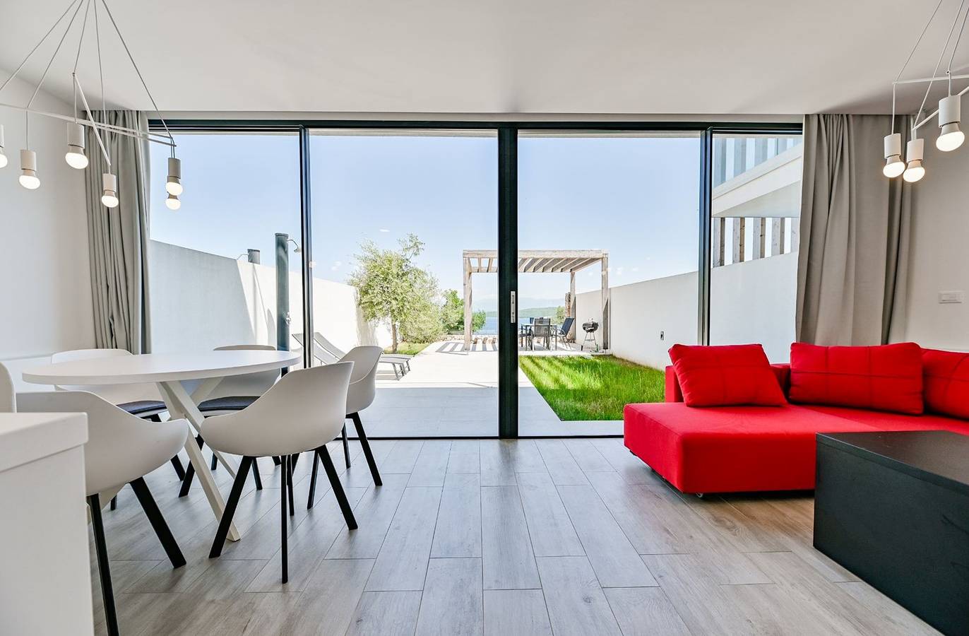 Ganze Wohnung, Modernes Deluxe Apartment mit Meerblick in Zidarici, Krk