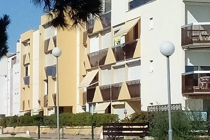 Gîte pour 4 personnes, avec balcon dans Flamingo Casino Le Grau Du Roi