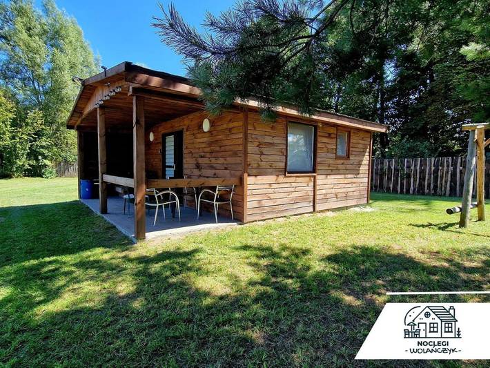 Dom dla 5 osób, z taras i sauna oraz jacuzzi w Roztocze