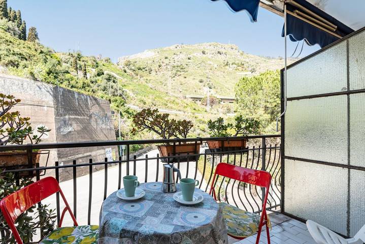 Ferienwohnung für 2 Personen, mit Balkon/Terrasse in Taormina - 3