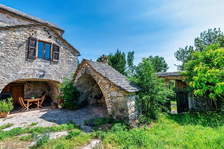 Gîte de l'Aire à La Viale in Saint-Pierre-des-Tripiers, Parc national des Cévennes