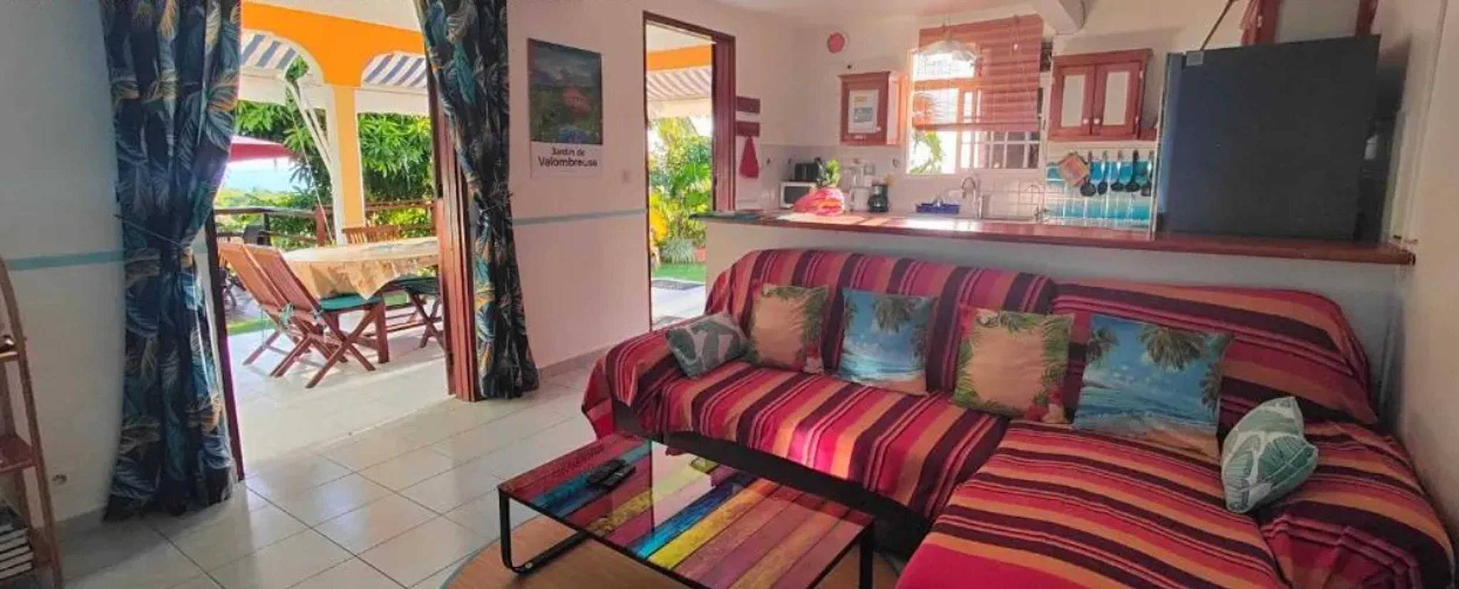 Charming house with sea view in Vieux-Habitants in Vieux-Habitants, Guadeloupe (Caribbean)