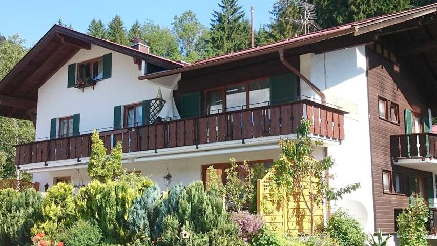 Pension voor 3 personen, met uitzicht en terras in Oberstdorf