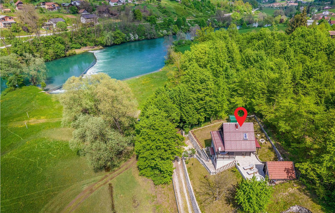 Ferienhaus für 5 Personen mit Terrasse in Karlovac, Karlovac und Umgebung