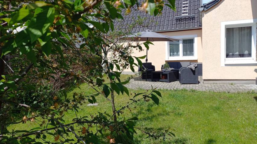 Ferienwohnung für 5 Personen, mit Garten