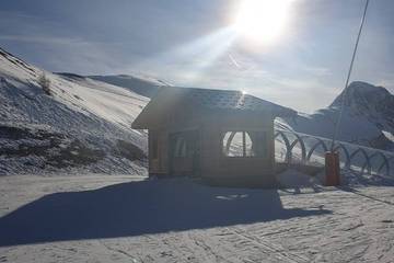 Gîte pour 4 personnes, avec sauna ainsi que balcon et piscine dans Plagne Bellecote
