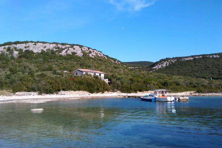 2-Zimmer-Haus am Strand Bucht Kobiljak, Pasman K-11391 in Pasman Stadt, Pasman