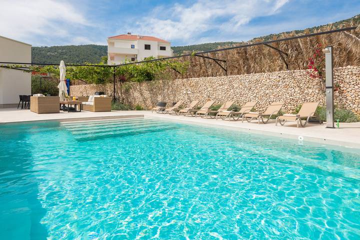 Ferienhaus für 10 Personen, mit Terrasse auf Vis - 4