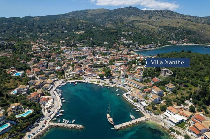 Location de vacances pour 6 personnes, avec piscine dans Kassiopi