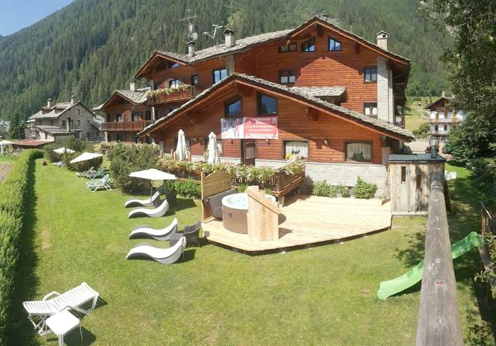 Location de vacances pour 6 personnes, avec sauna ainsi que vue et jardin, animaux acceptés dans Gressoney-Saint-Jean - 4