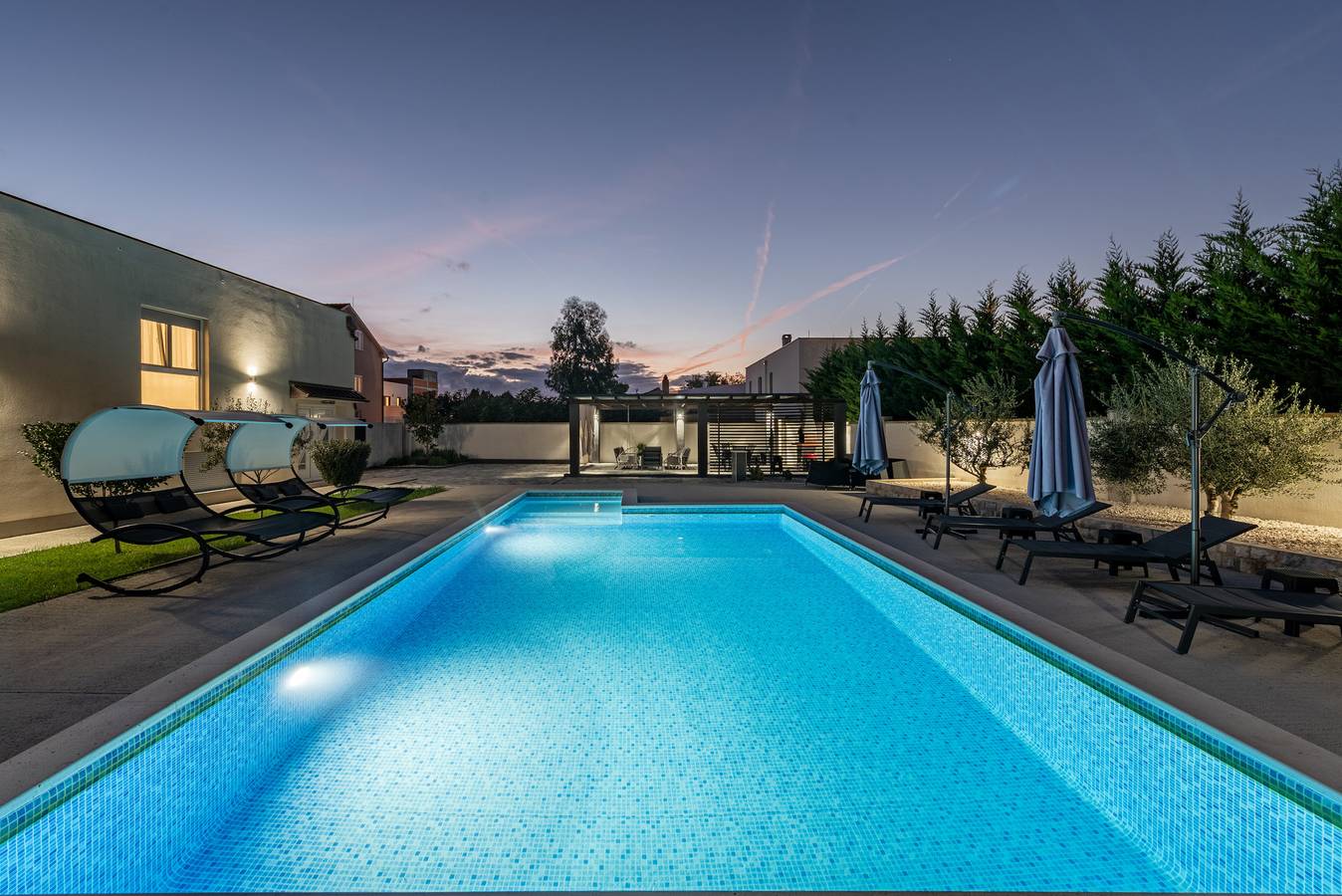 Villa Miranda with pool in Nin, Zadar