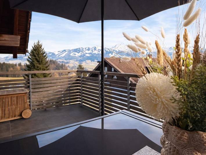 Ferienwohnung für 4 Personen, mit Balkon und Terrasse in Kierwang