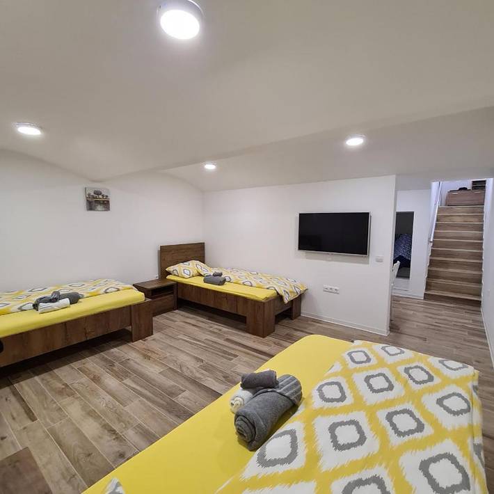 Appartement de vacances pour 3 personnes, avec jardin et vue