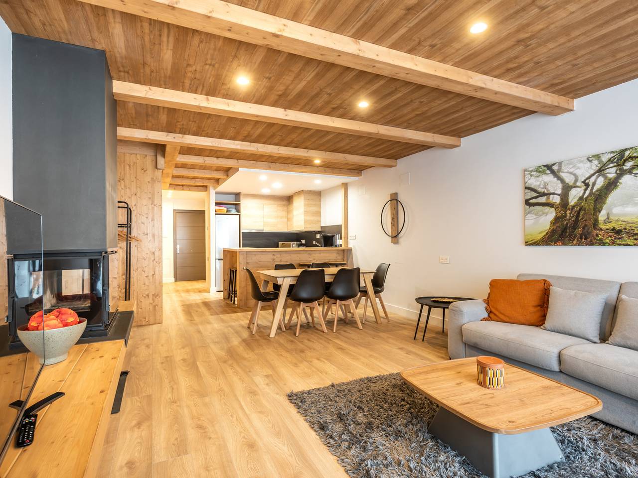 Appartement entier, Duplex élégant à Bagergue avec Wifi et parking, proche des pistes in Bagergue, Naut Aran