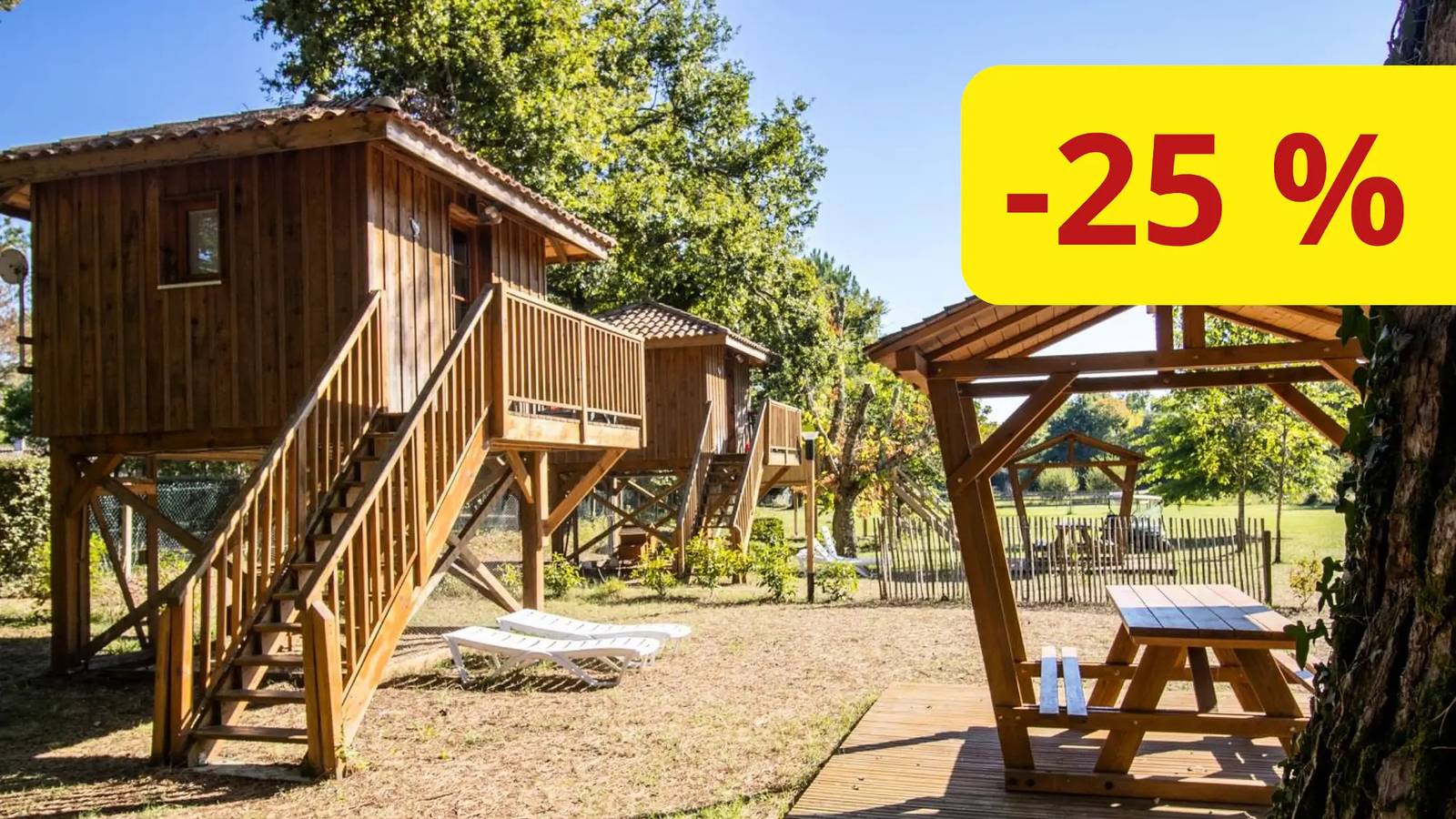 Campétoile 2 Personen in Azur, Côte d’Argent
