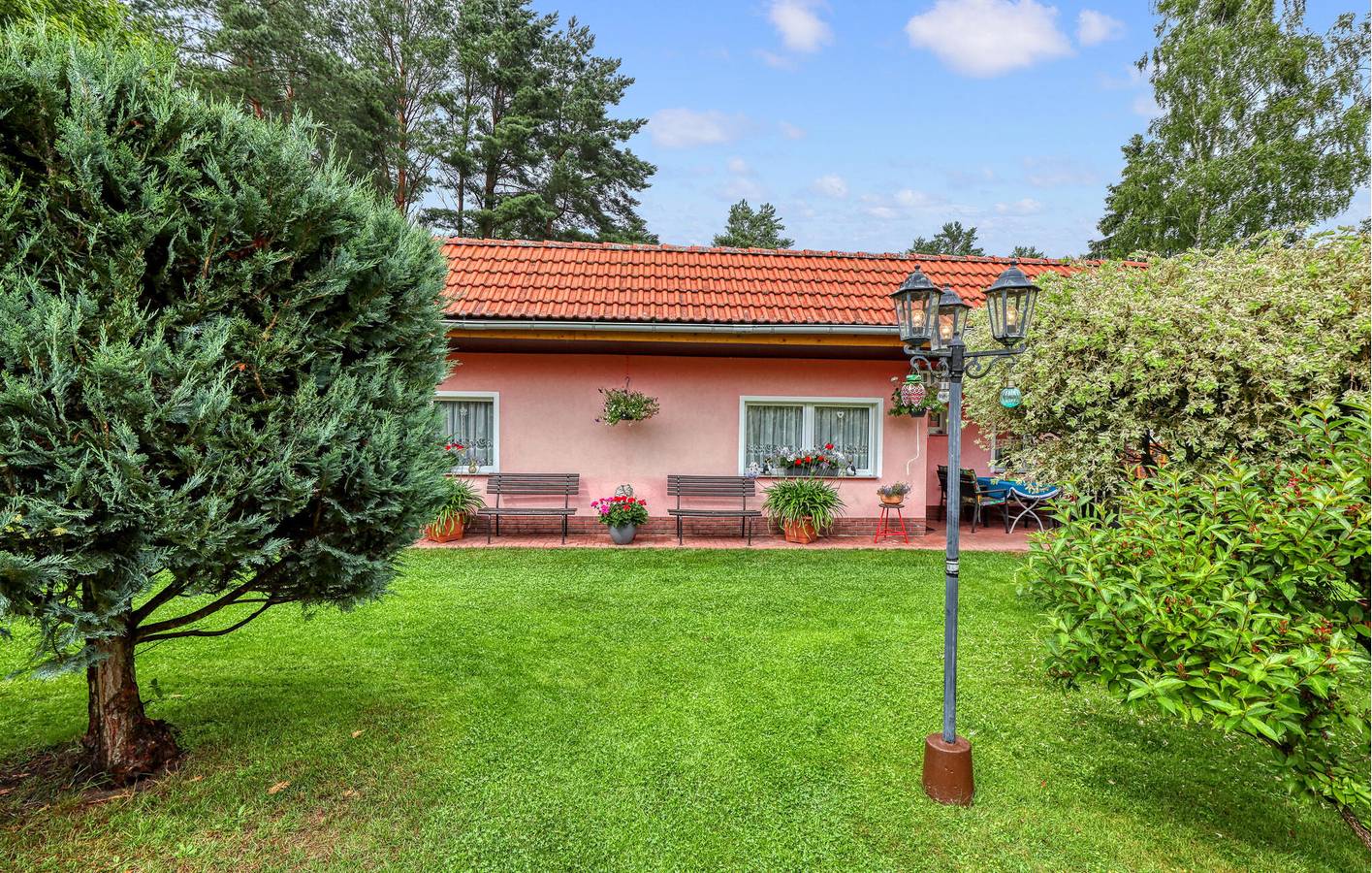Gemütliche Wohnung mit Seeblick, Parkplatz und Terrasse in Altglobsow, Großwoltersdorf