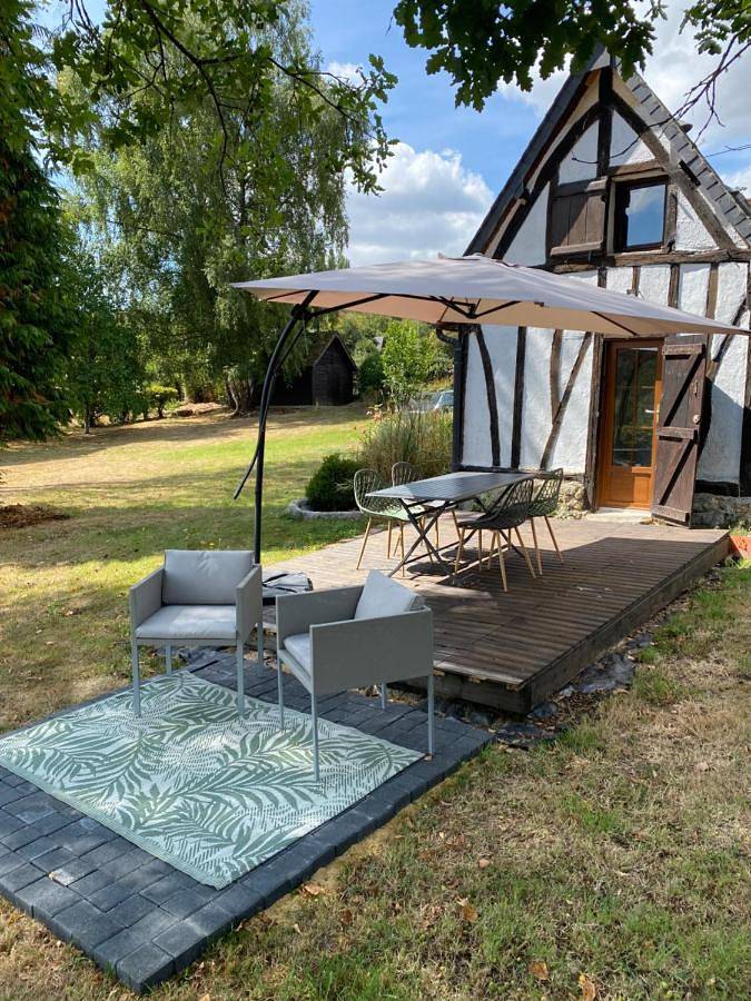Location de vacances pour 4 personnes, avec vue et jardin à Neuville-sur-Touques - 3