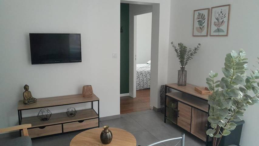 Appartement de vacances pour 4 personnes, avec jardin