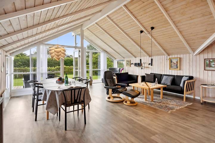 Ferienhaus für 6 Personen, mit Whirlpool und Terrasse sowie Garten und Sauna in Mommark - 3