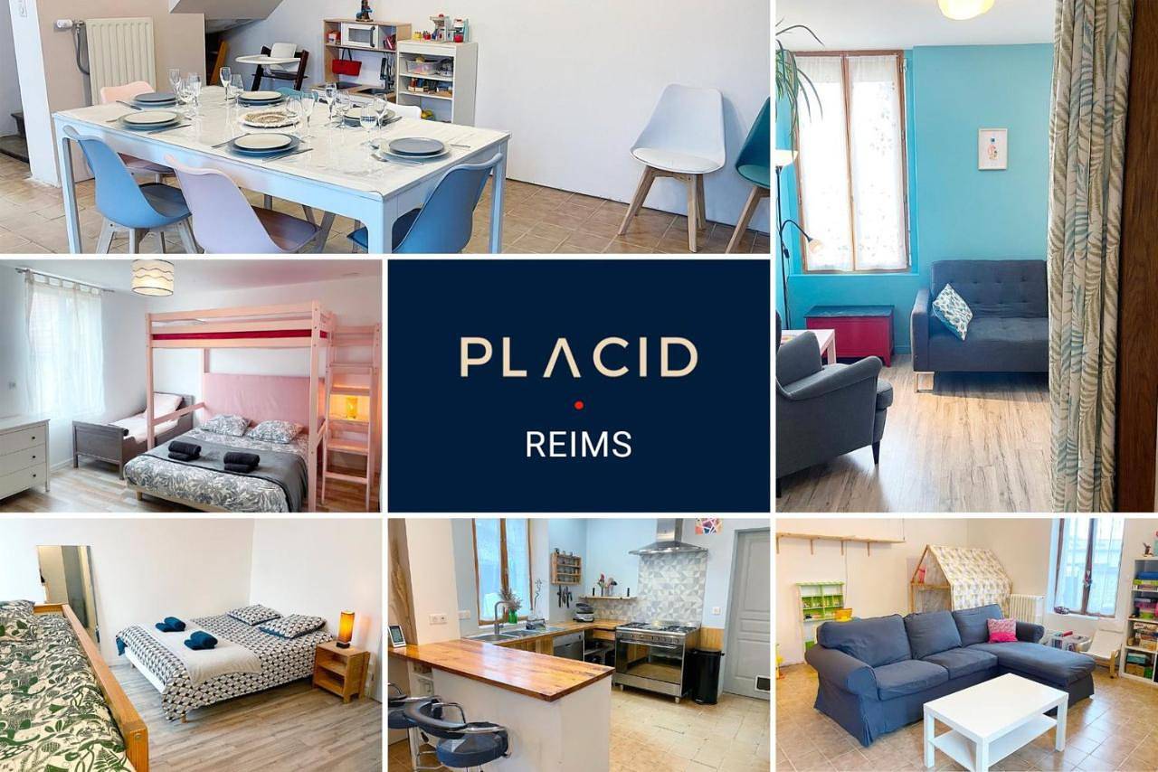 La Family House, spacieuse avec wifi, extérieur et parking in Cormicy, Marne
