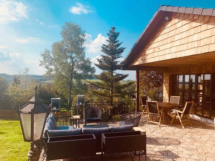 Ferienhaus für 4 Personen, mit Balkon und Whirlpool sowie Terrasse und Garten in Herscheid - 4