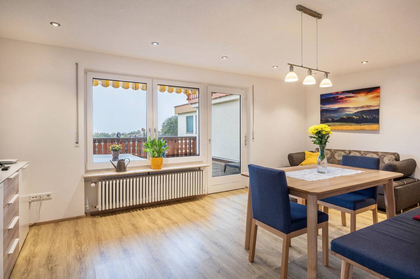 Ganze Wohnung, Ferienwohnung Nr 5 Sonnenschein mit Bergblick und Gemeinschaftsgarten in Höchenschwand, Südschwarzwald
