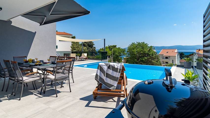 Villa pour 8 personnes, avec terrasse et piscine à Mimice - 4