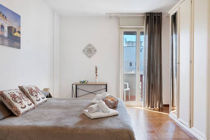 Gîte pour 4 personnes, avec Balcon à Palerme - 4