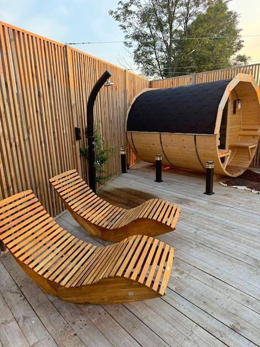 Chalet pour 2 personnes, avec jardin ainsi que jacuzzi et sauna en Pologne - 3