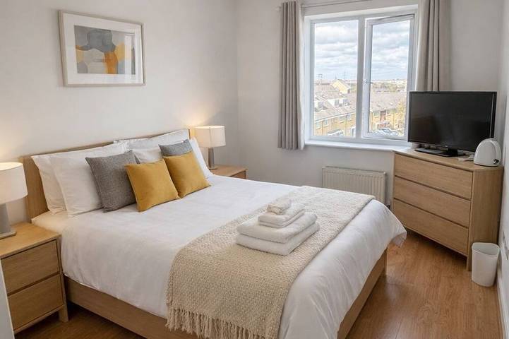 Apartamento entero, Northfleet-luxury 2 bed apartment in Swanscombe and Greenhithe, Dartford