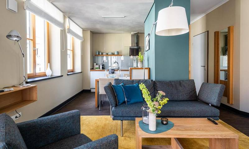 Hotel für 5 Personen, mit Terrasse und Ausblick, mit Haustier in Hanse Sail - 4