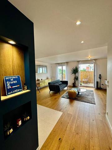 Gîte pour 2 personnes, avec vue et terrasse à Villeneuve-la-Garenne