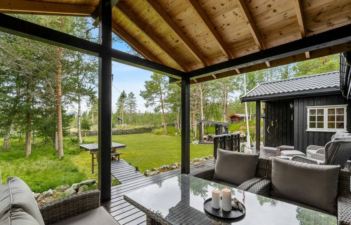 Cabin family-friendly con zipline a Oppdal in Rennebu