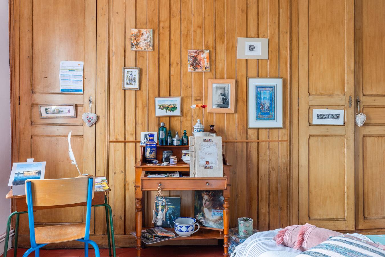 Chambre d’hôtes 'Le Jardin Pictural De Garance' avec jardin partagé et Wi-Fi in Chédigny, Région de Loches