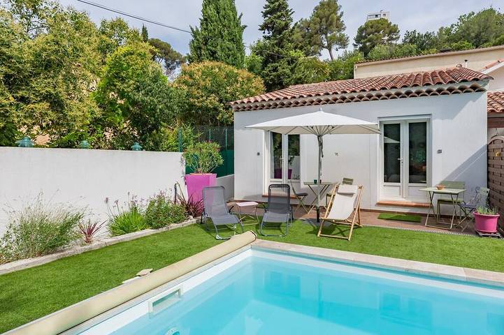 Ferienhaus für 4 Personen, mit Garten und Terrasse
