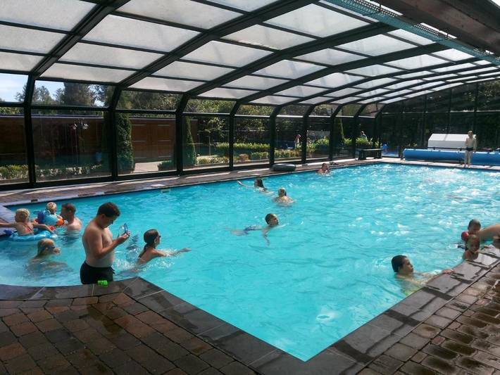 Camping voor 6 personen, met Terras en Zwembad in Hardenberg