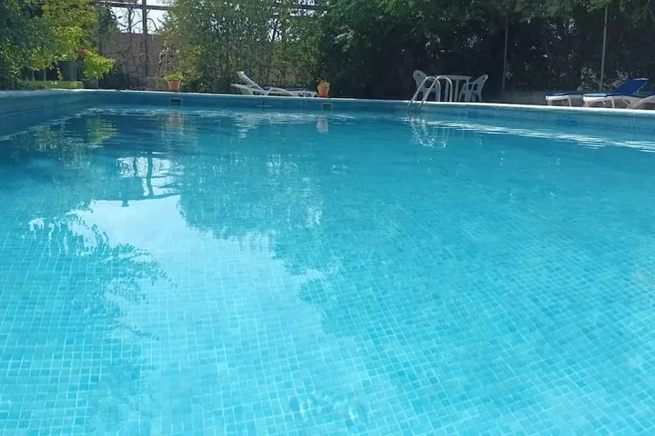 Maison de vacances pour 6 personnes, avec jardin ainsi que piscine et vue - 1