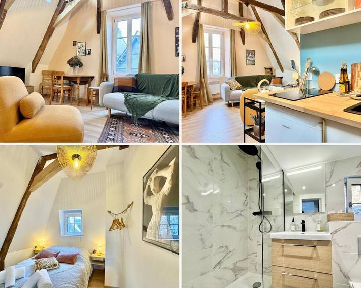 Gîte pour 3 personnes, avec vue dans Office De Tourisme De Quimper