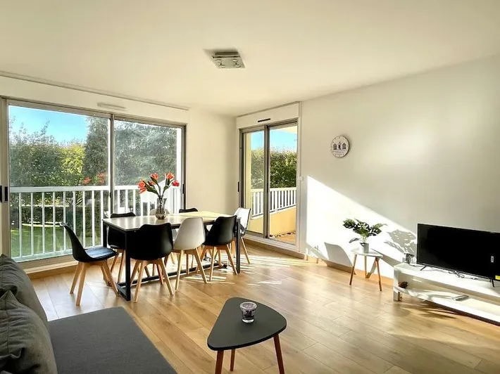 Apartamento de vacaciones para 8 personas, con jardín - 1