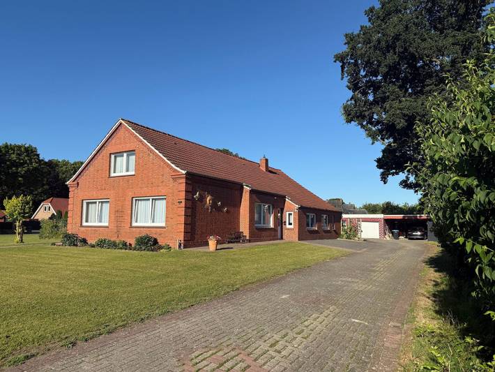 Ferienwohnung für 3 Personen, mit Terrasse und Garten in Rhauderfehn - 2