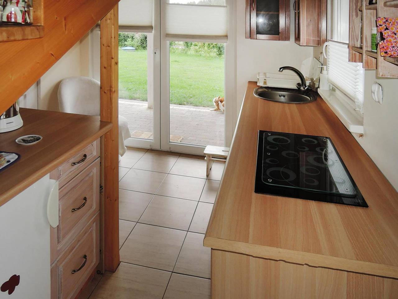 Ferienhaus am Ostrowo See nahe Ostsee in Stettiner Haff