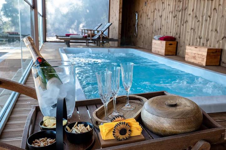 Agriturismo voor 6 personen, with sauna and whirlpool as well as tuin - 1