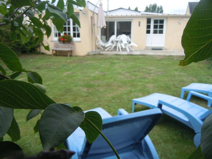 Gîte pour 4 personnes, avec jardin et terrasse à Gouville-sur-Mer