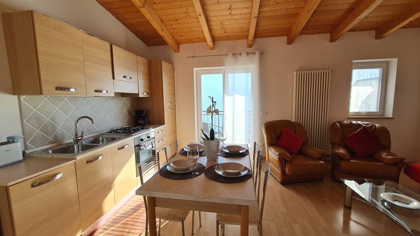 Ferienwohnung für 4 Personen, mit Balkon und Seeblick in Pieve - 4