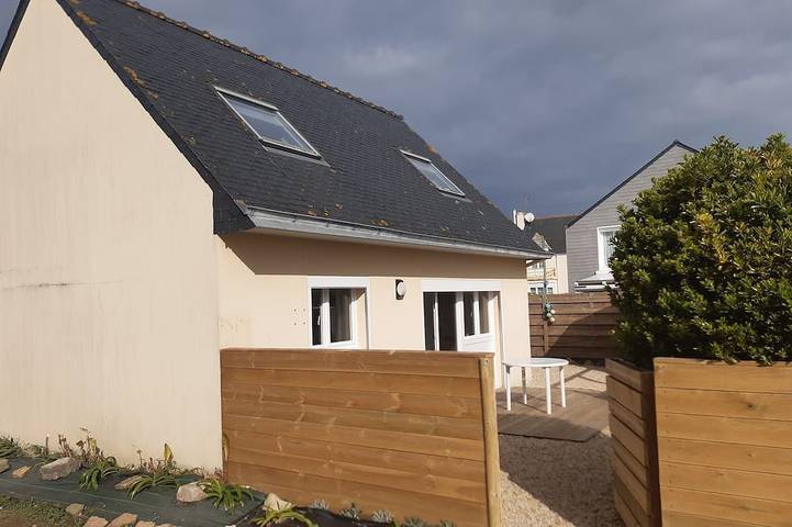 Location de vacances pour 4 personnes, avec jardin et terrasse dans Plage de Grève Blanche (Guilvinec)